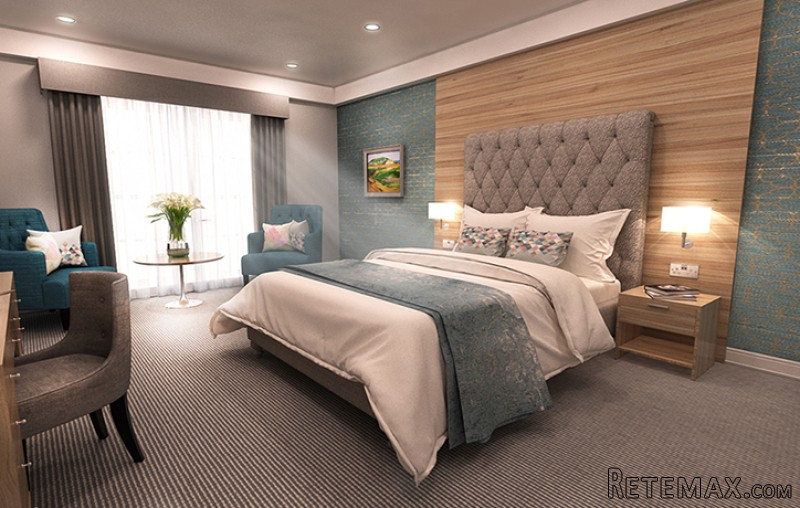 Family Bedroom, Second Floor Unit 202..