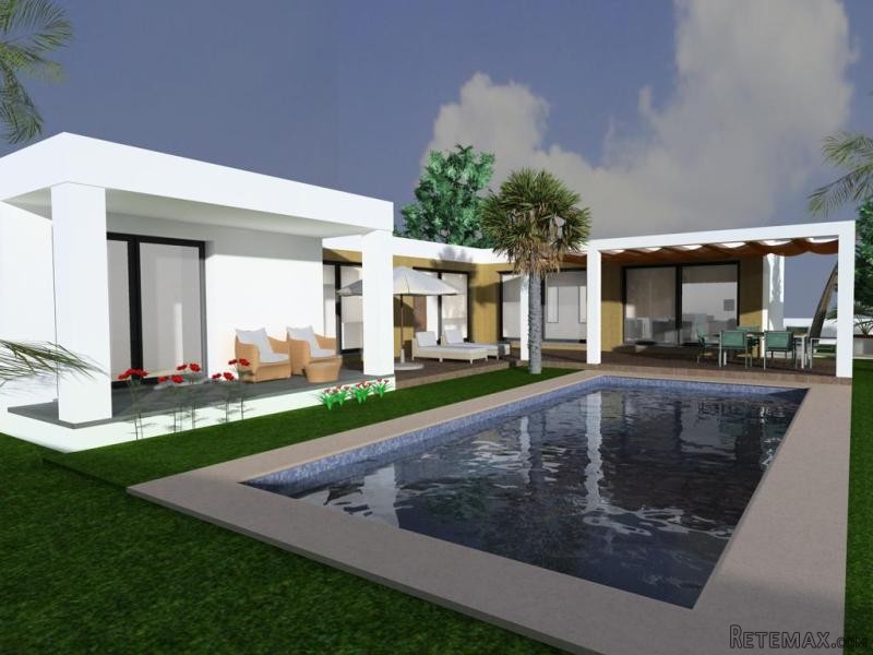 New build modern villa in Moraira with..