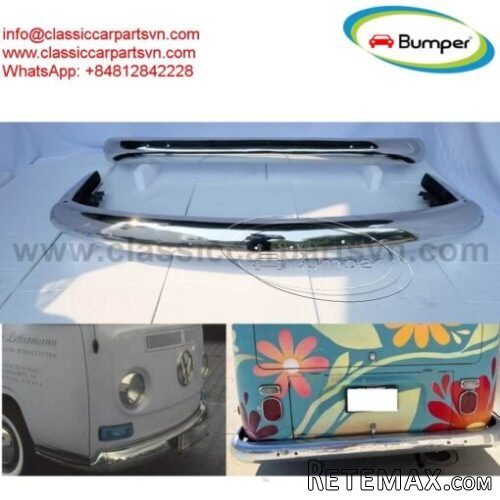 Volkswagen T2 Bay Window Bus (1968-1972) by stainless steel