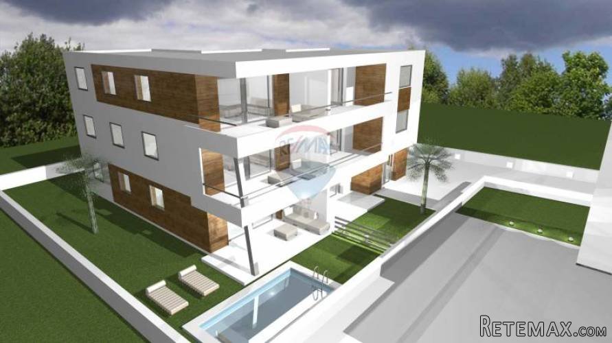 Novigrad - novogradnja, stanovi s pogledom na more