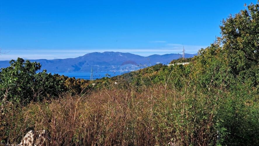 RIJEKA,KOSTRENA- teren 1053 m2 sa pogledom na more - 3