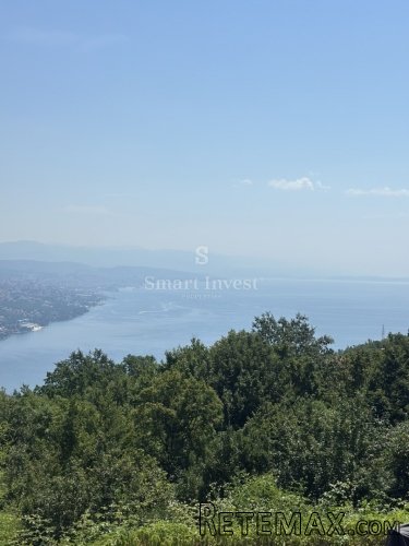 OPATIJA - BREGI, zemljište s pogledom na Kvarner!