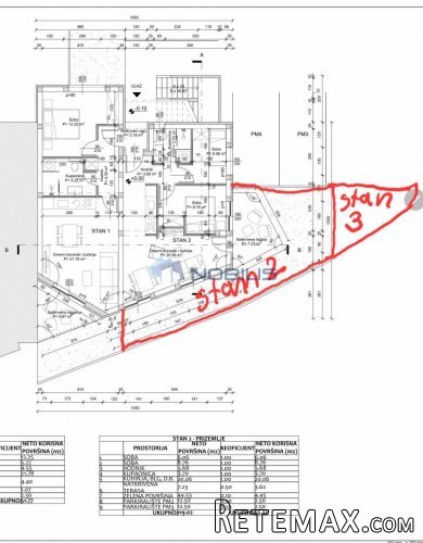 Otok Vir, Zadarska županija, 65m2 - 5