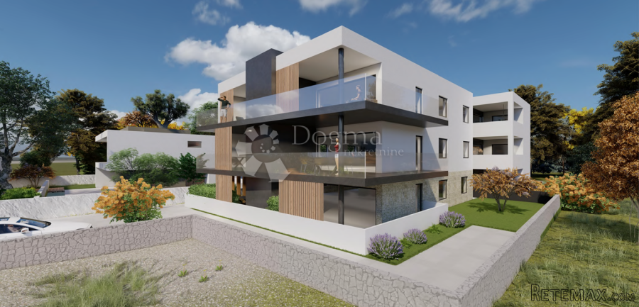TOP lokacija Privlaka-Mletak ! Komforan 3S+DB stan 107m2