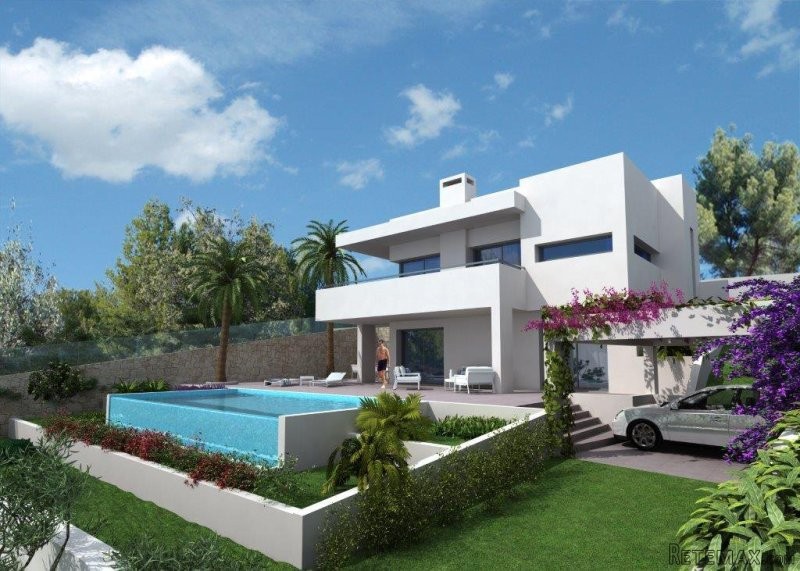 Modern 3 bedroom villa overlooking the..