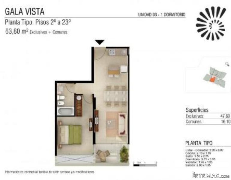 1 Bedroom Apartment - For Sale -..