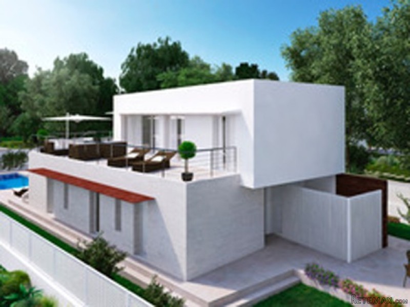 New Villa With Partial Sea Views In..