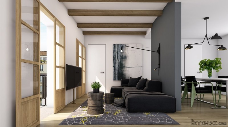 Third Floor Eixample Refurbished..