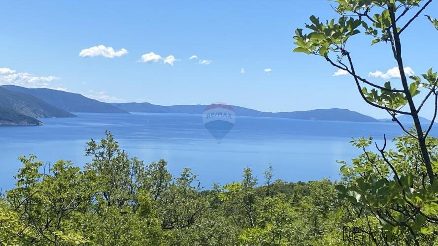 Opatija, Brseč - Građevinsko zemljište sa dozvolom za obitel - 2