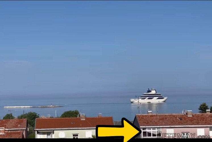 STAN POREČ, 73.00 m2, MORE POGLED, GARAŽA, TOP LOKACIJA! (pr