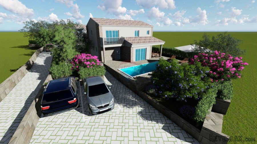 OTOK KRK,DOBRINJ moderna villa sa bazenom - 3