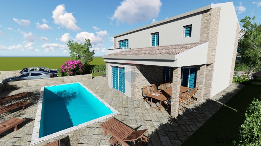 OTOK KRK,DOBRINJ moderna villa sa bazenom - 4