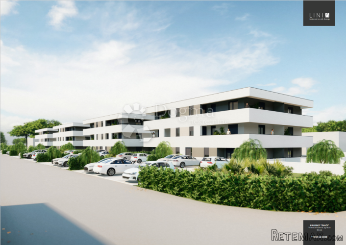 Stan u novogradnji - TOP lokacija (1SS+DB, VRT, PARKING)