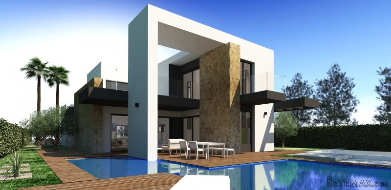 Modern design detached villa with sea.. - 2
