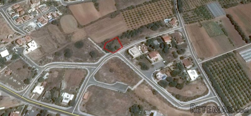 Sea View Plot For Sale in Kissonerga..