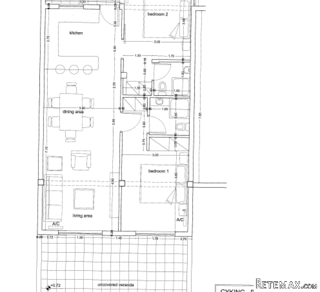 Pafos.For Sale 2 Bedrooms En Suite.. - 2