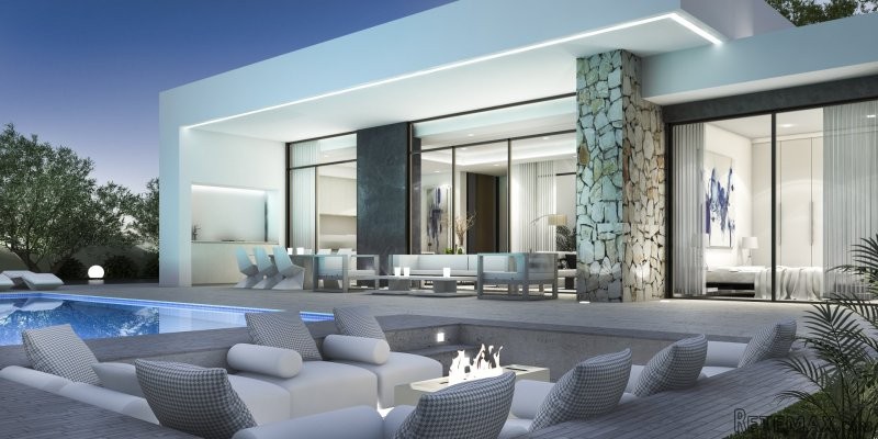 Modern design villa in Javea - 2
