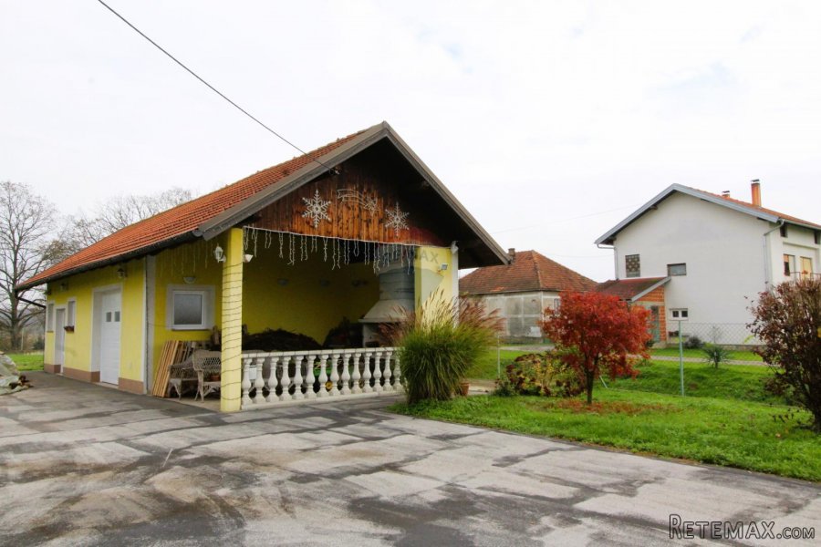 Pisarovina, Bratina, Obiteljska kuća 590m2, okućnica 3868m2, - 7