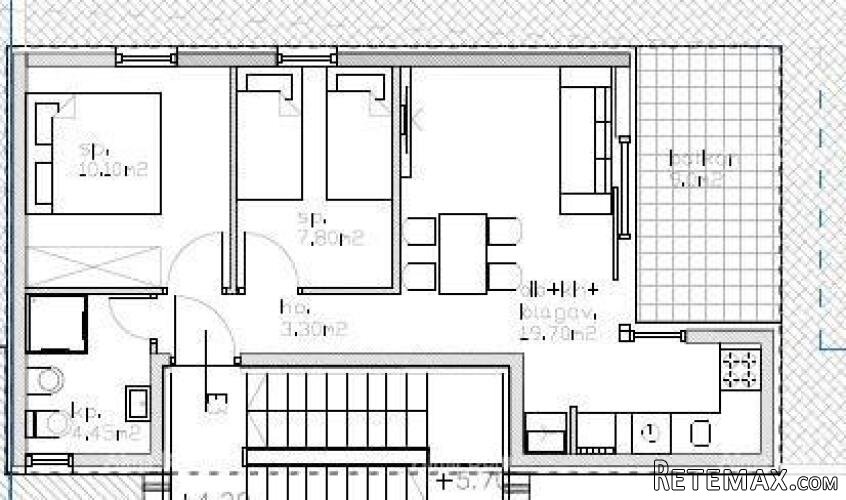 Moderan apartman u bloku E, s parkirnim mjestom i.. - 2