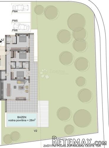 Stan s bazenom i vrtom blizu plaže – Rovinj, novogradnja - 2