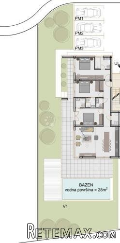 Stan s bazenom i vrtom blizu plaže – Rovinj, novogradnja - 2