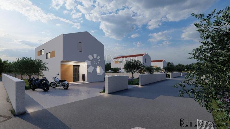 Rtina Sunset – projekt 6 vila s bazenom, pogled na more - 2