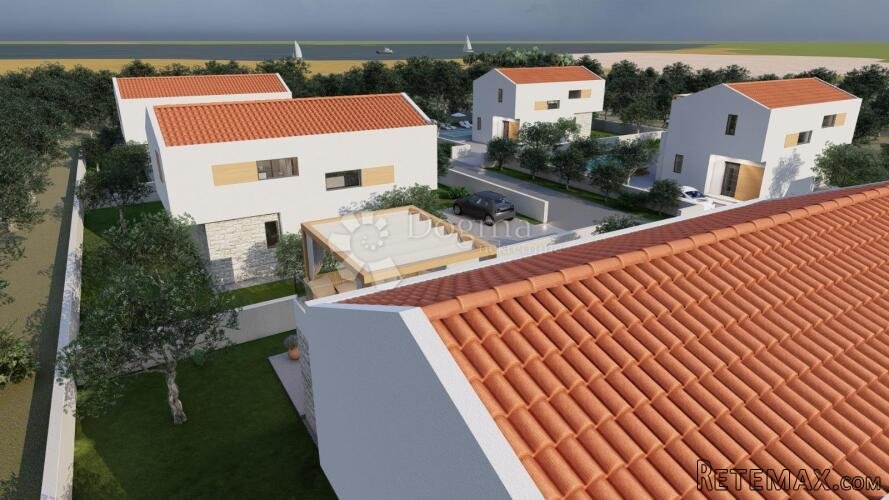 Rtina Sunset – projekt 6 vila s bazenom, pogled na more - 3