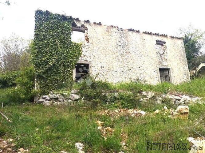 RABAC,okolica, ruševina sa otvorenim pogledom na more - 3