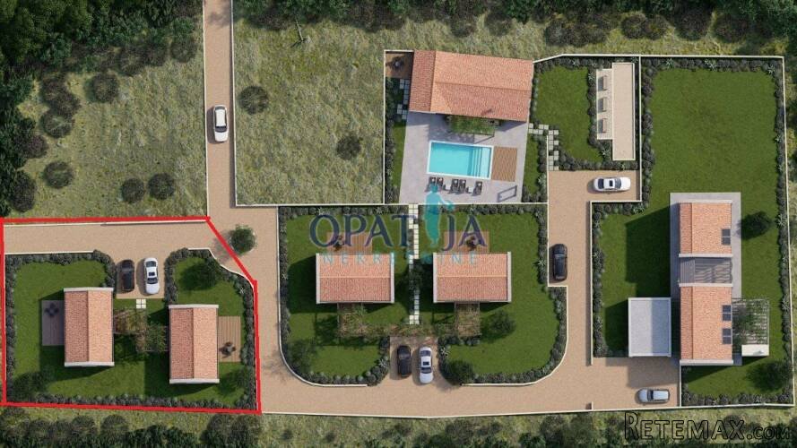 Skradin/Bićine građevinsko zemljište sa projektom/dozvolom - 3