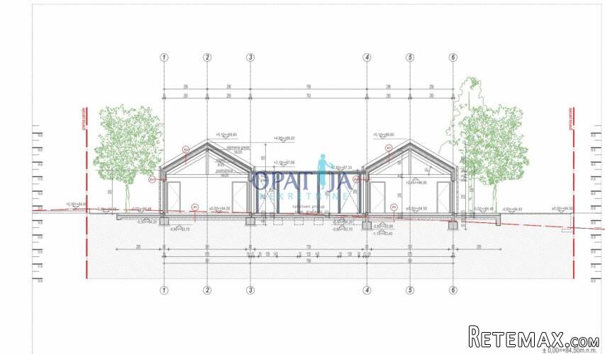 Skradin/Bićine građevinsko zemljište sa projektom/dozvolom - 5