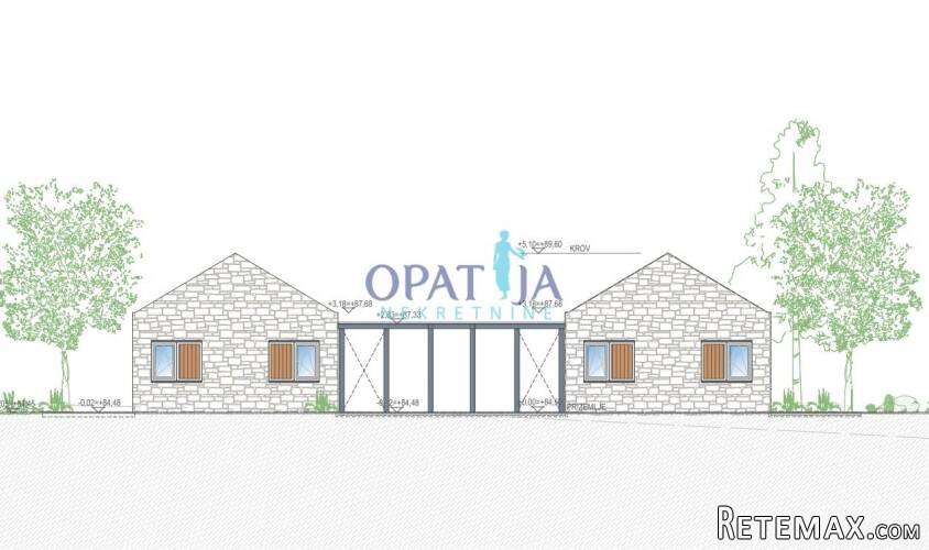 Skradin/Bićine građevinsko zemljište sa projektom/dozvolom - 6