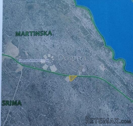 MARTINSKA, poljoprivredno zemljište blizu mora