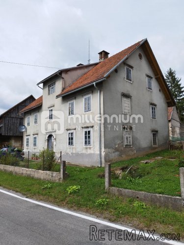 Gorski kotar, Vrbovsko, 136m2, kuća s velikim zemljištem - 8
