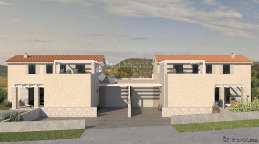 Modern Semi-Detached House in Istria with Stunning Views (Le