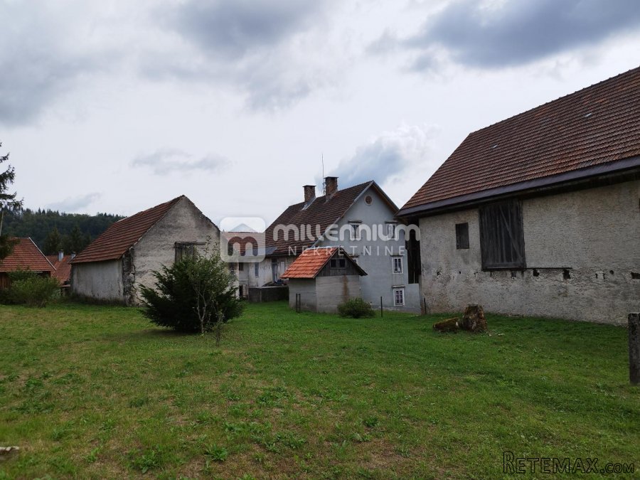 Gorski kotar, Vrbovsko, 136m2, kuća s velikim zemljištem - 9