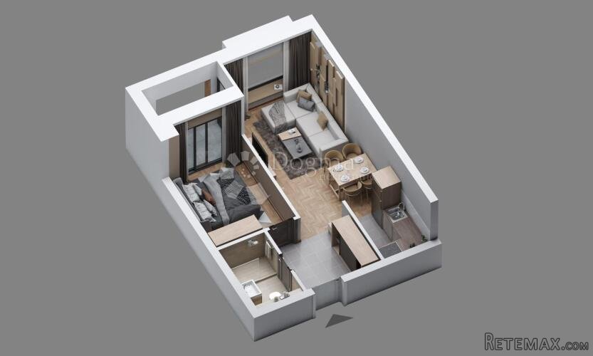 PROJEKT JAHORINA - zgrada B apartman 88 na 4. katu - 3