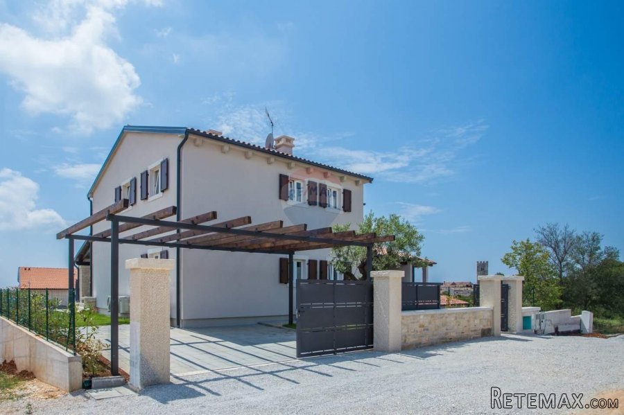 Istra, vila sa prekrasnim pogledom na more, okolica Poreča - 4