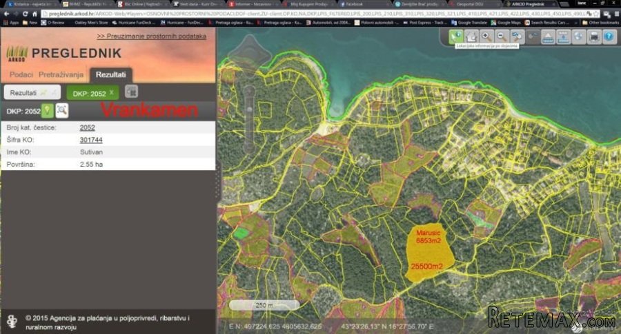 Zemljiste Sutivan otok Brač 25.500m2,u ponudi 20 hektara - 4