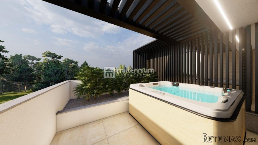 Otok Krk, Krk, 120m2, troetažni stan u novogradnji - 9