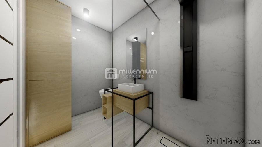 Otok Krk, Krk, 120m2, troetažni stan u novogradnji - 8