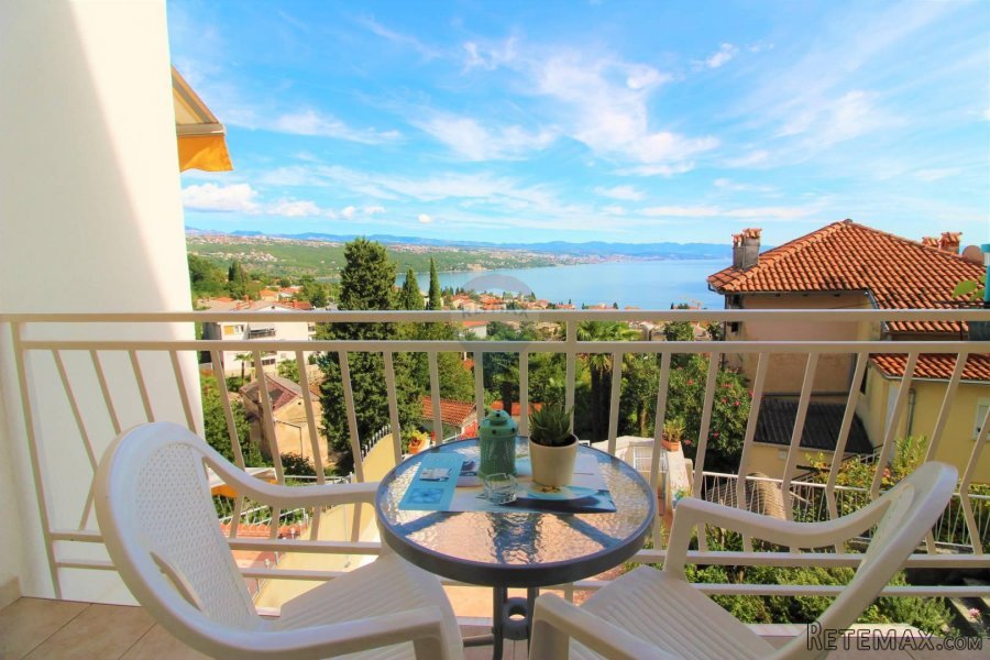 OPATIJA- kuća s 5 apartmana, otvoren pogled na more, garaža, - 10