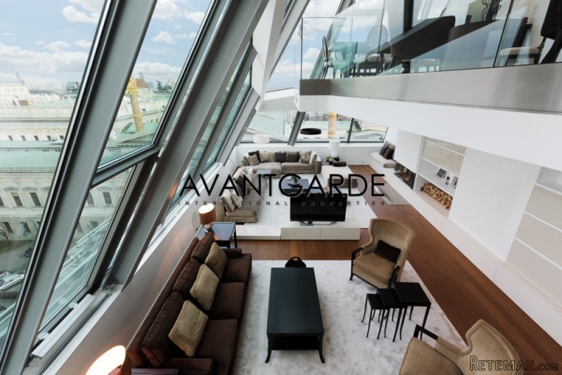 Luxurious penthouse in representative..