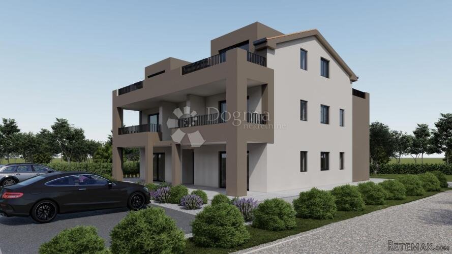 POREČ (okolica) - stan na 1.katu sa 2ss+db