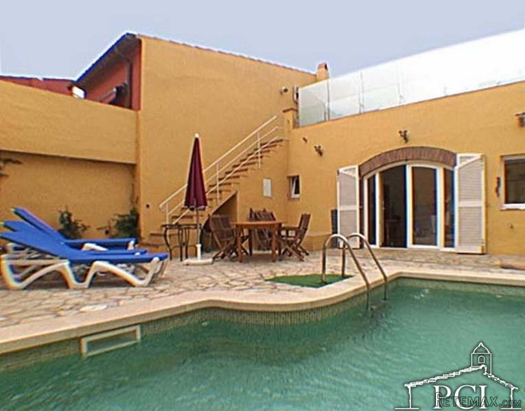 Restored village house with pool..