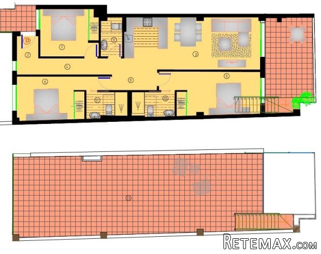 This modern apartment complex is only 200 meters from the.. - 7