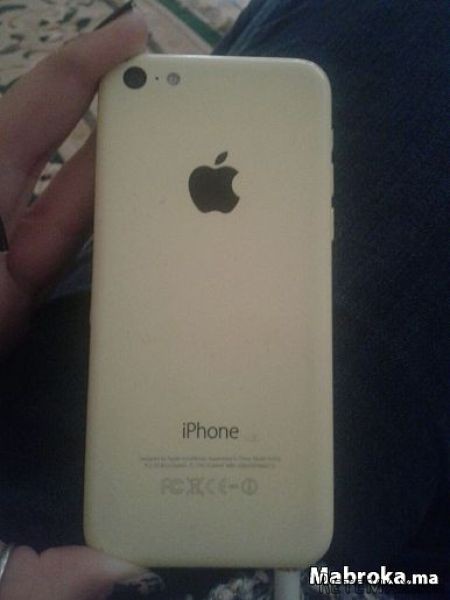 Iphone 5c jaune
