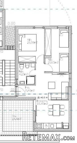 Rezerviran!!! Moderan apartman u bloku D, blizina Umaga! - 2