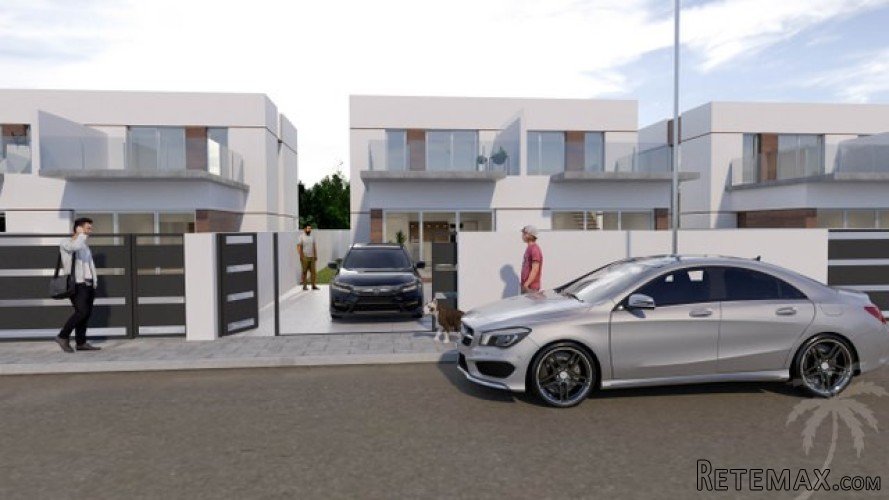 New for sale; 8 semi-detached villas, with 3 bedrooms, 2.. - 2
