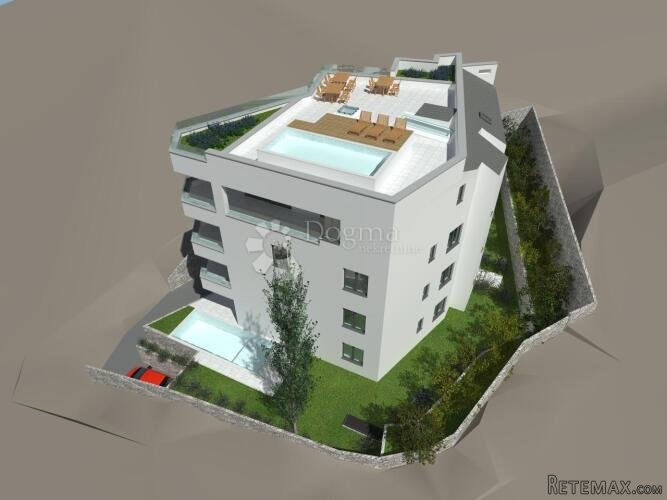Apartman u izgradnji, s prostranom terasom, u blizini plaže - 2