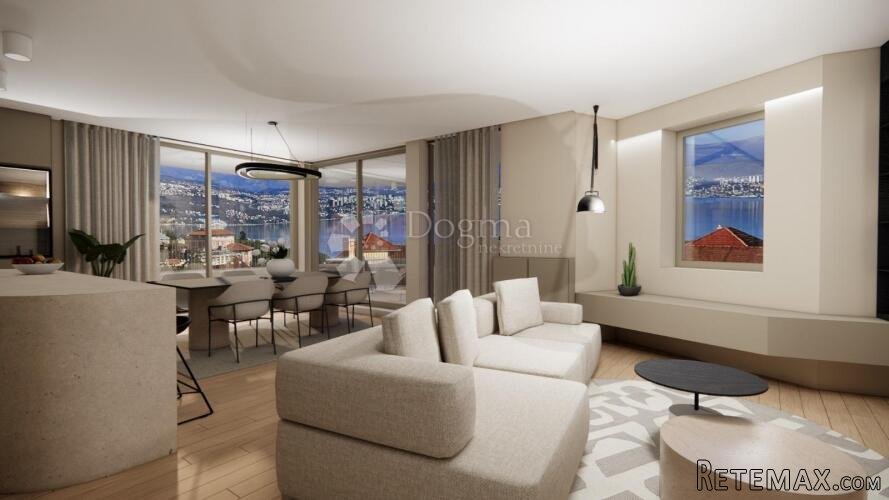 Luksuzni penthouse u srcu Opatije – bazen na krovu i očarava - 3